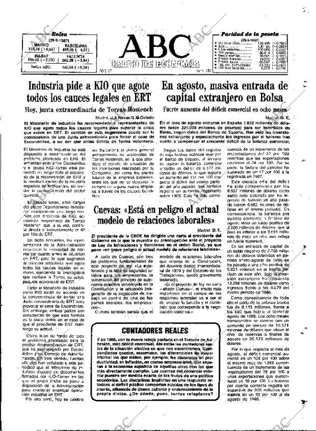 ABC MADRID 30-09-1987 página 63