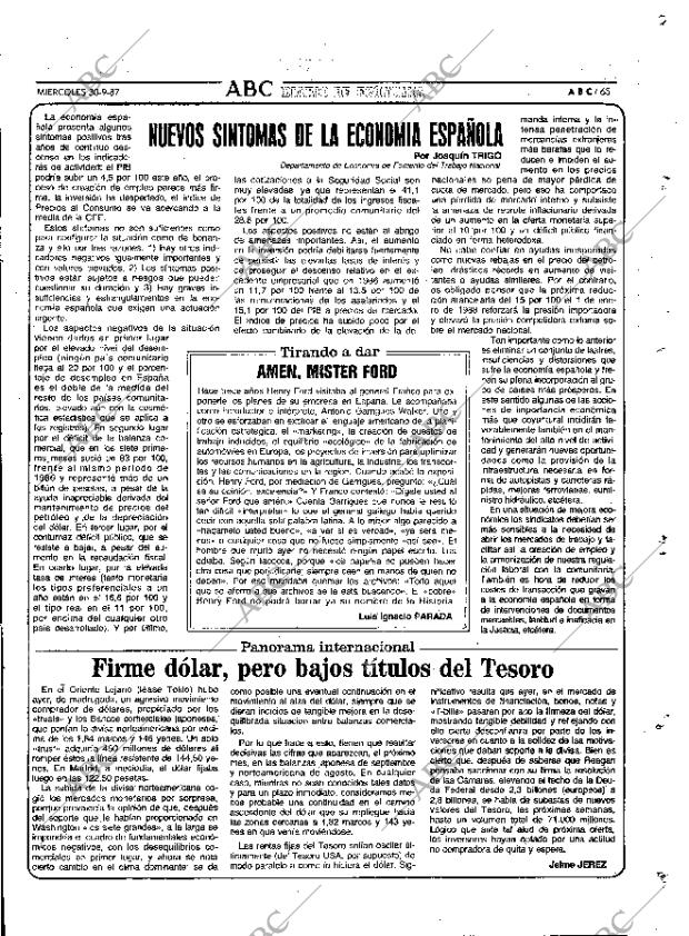 ABC MADRID 30-09-1987 página 65