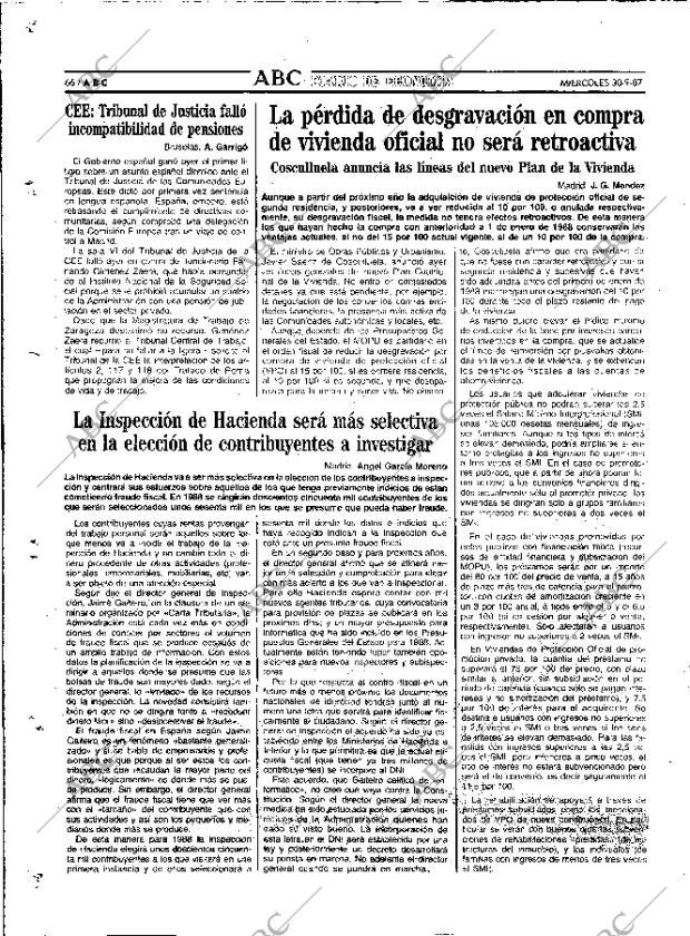 ABC MADRID 30-09-1987 página 66