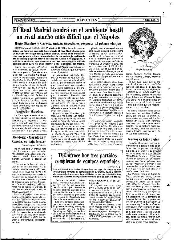 ABC MADRID 30-09-1987 página 75
