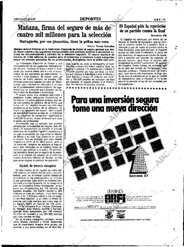 ABC MADRID 30-09-1987 página 79