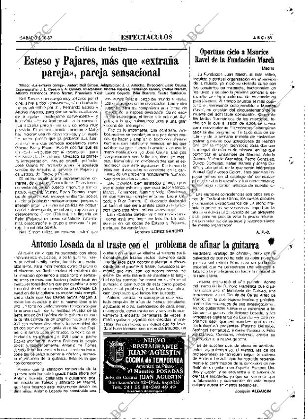 ABC MADRID 03-10-1987 página 85