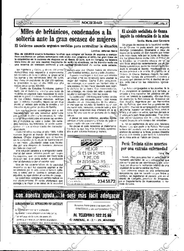 ABC MADRID 05-10-1987 página 67