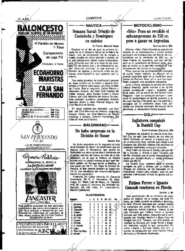 ABC SEVILLA 05-10-1987 página 60