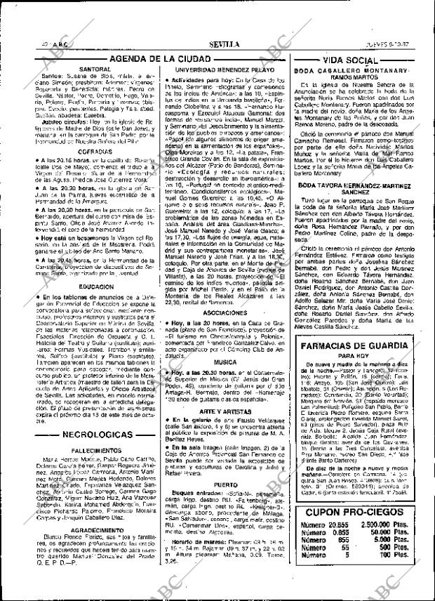 ABC SEVILLA 08-10-1987 página 42