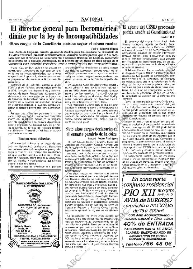 ABC MADRID 09-10-1987 página 23