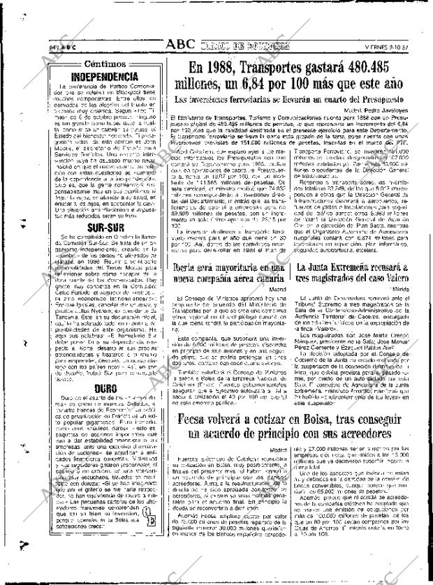 ABC MADRID 09-10-1987 página 64