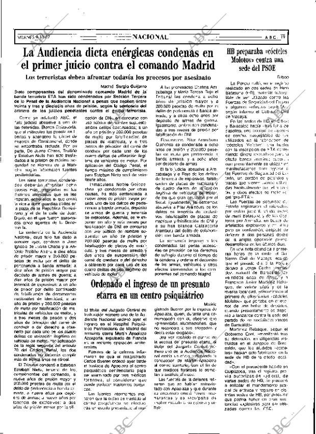 ABC SEVILLA 09-10-1987 página 19