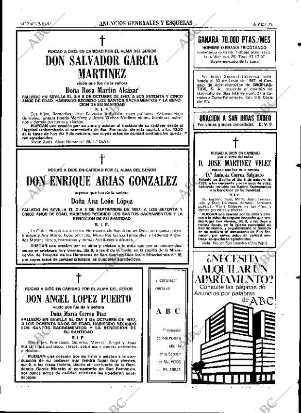 ABC SEVILLA 09-10-1987 página 75
