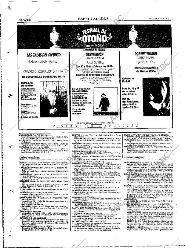 ABC MADRID 10-10-1987 página 90