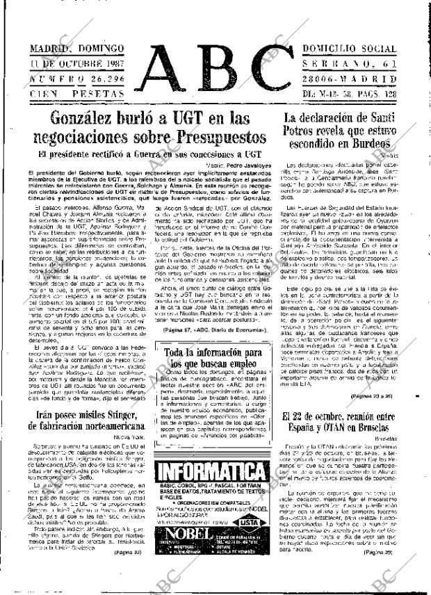ABC MADRID 11-10-1987 página 17