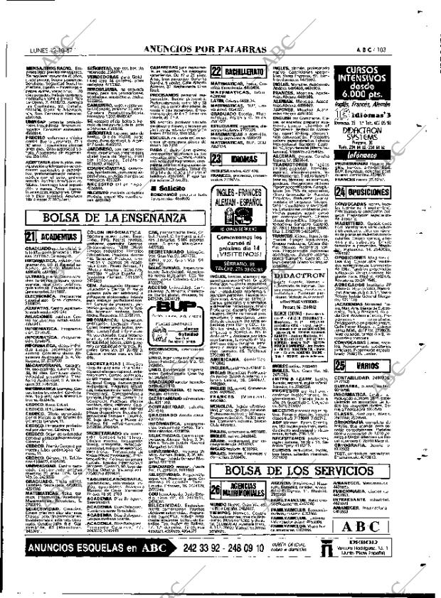 ABC MADRID 12-10-1987 página 103