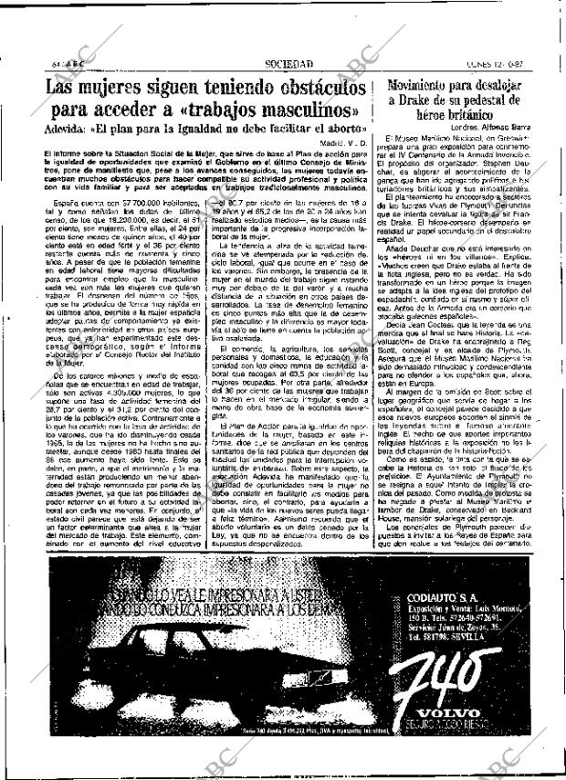 ABC SEVILLA 12-10-1987 página 64
