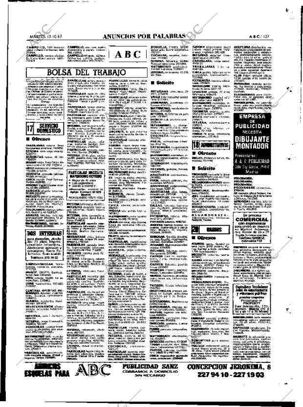 ABC MADRID 13-10-1987 página 127