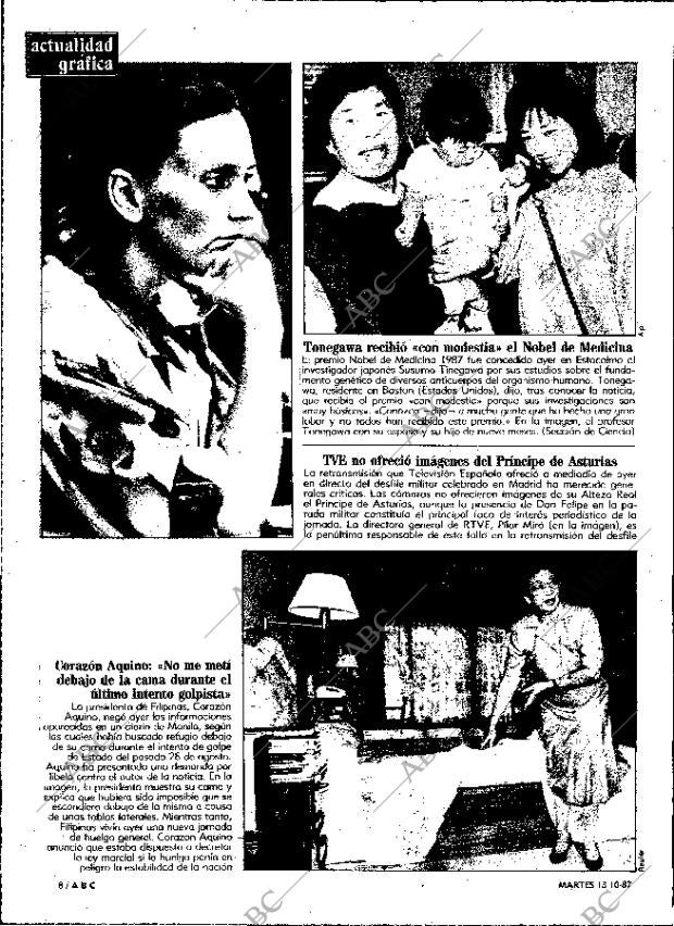 ABC MADRID 13-10-1987 página 8