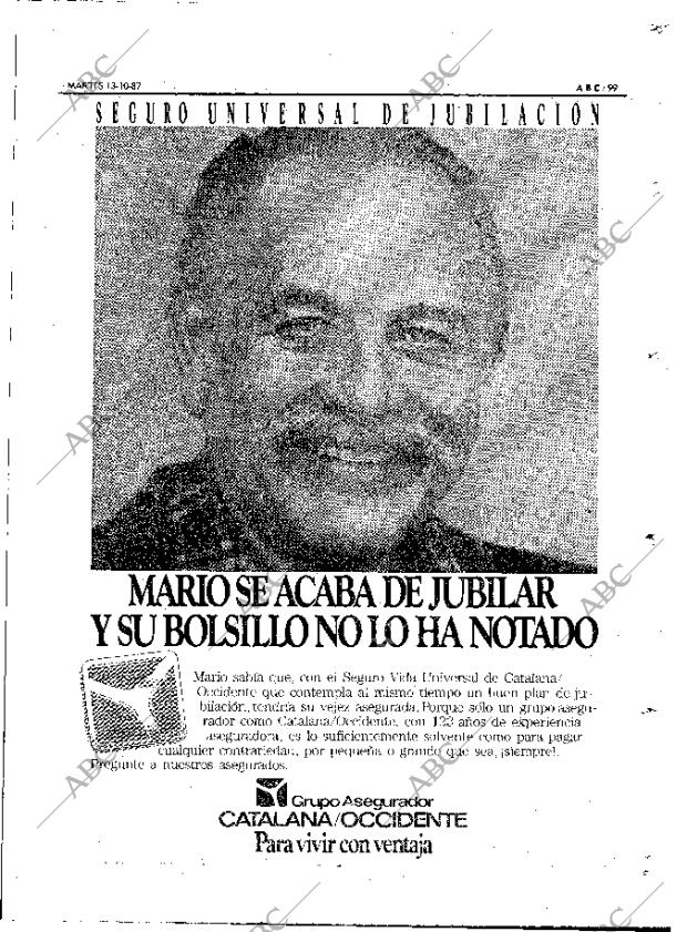 ABC MADRID 13-10-1987 página 99