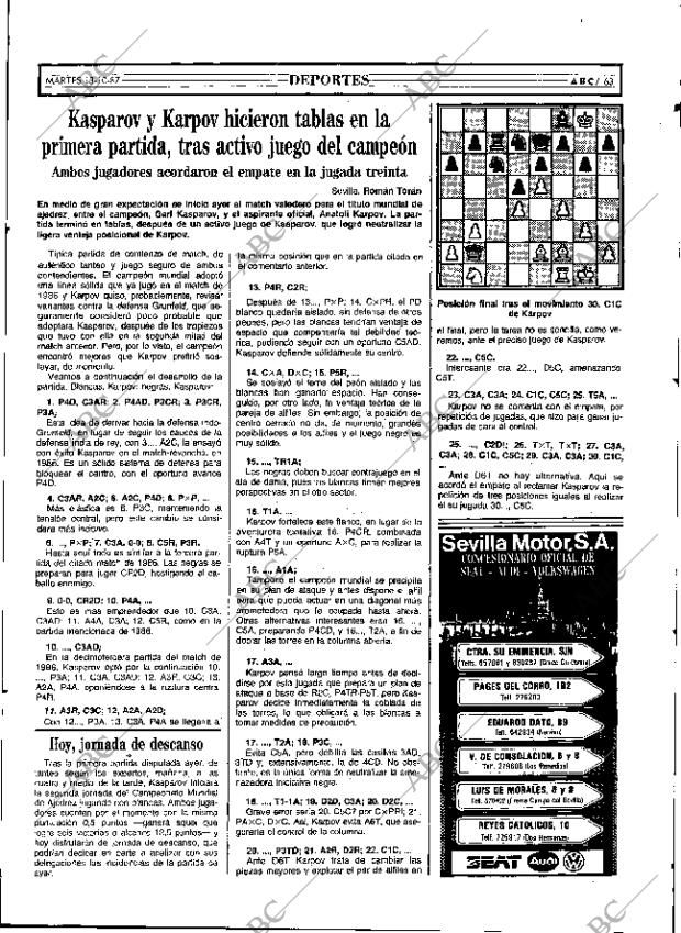 ABC SEVILLA 13-10-1987 página 63