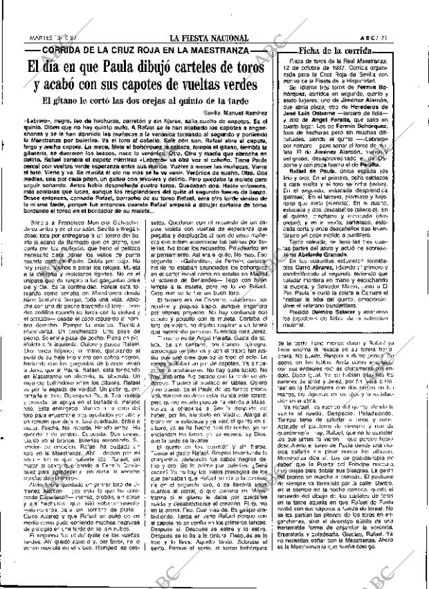 ABC SEVILLA 13-10-1987 página 71