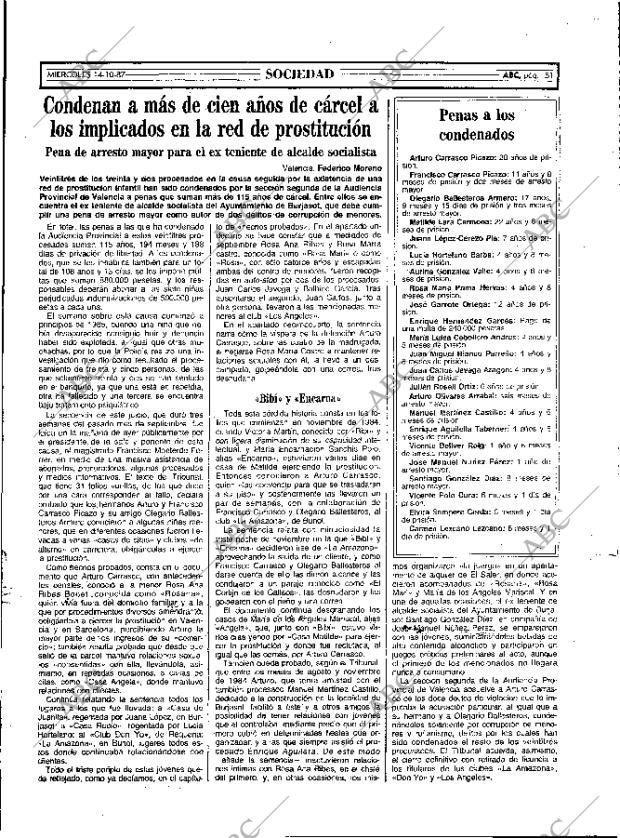 ABC MADRID 14-10-1987 página 51