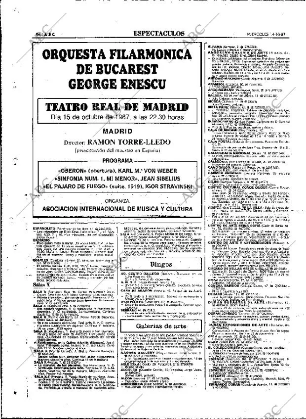 ABC MADRID 14-10-1987 página 96