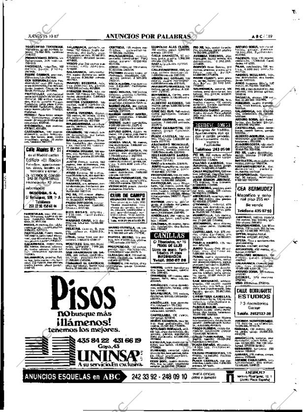 ABC MADRID 15-10-1987 página 119