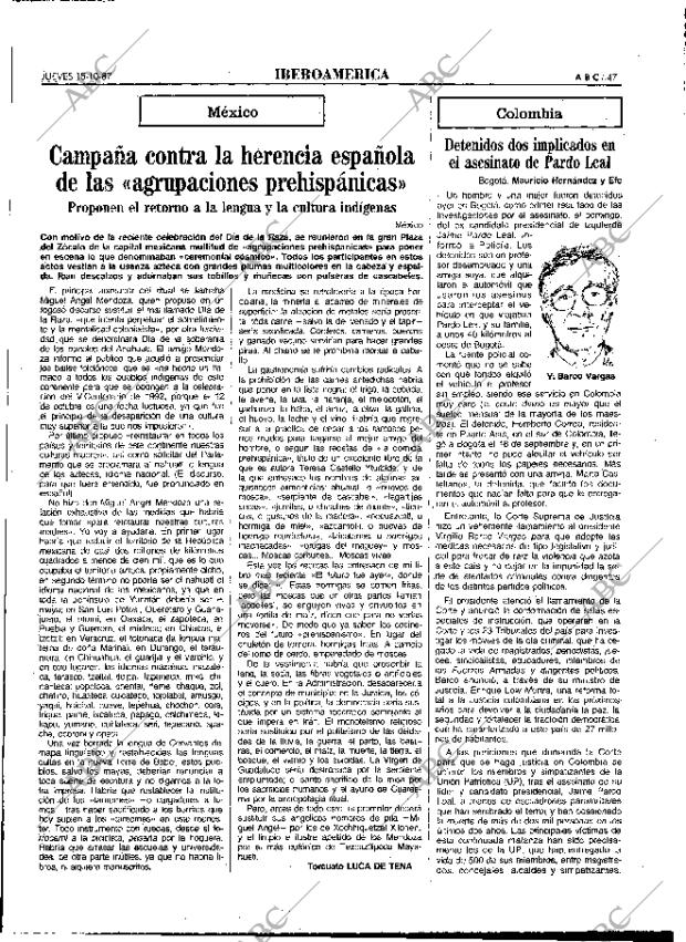 ABC MADRID 15-10-1987 página 47
