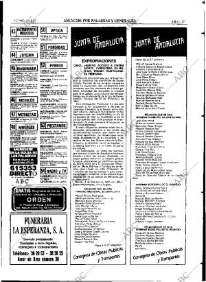 ABC SEVILLA 16-10-1987 página 77