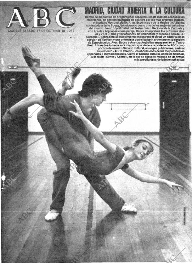 ABC MADRID 17-10-1987 página 1