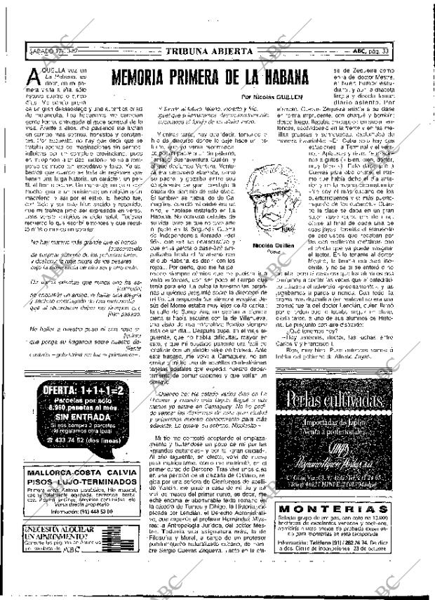 ABC MADRID 17-10-1987 página 33