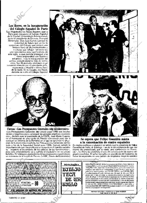 ABC MADRID 17-10-1987 página 5
