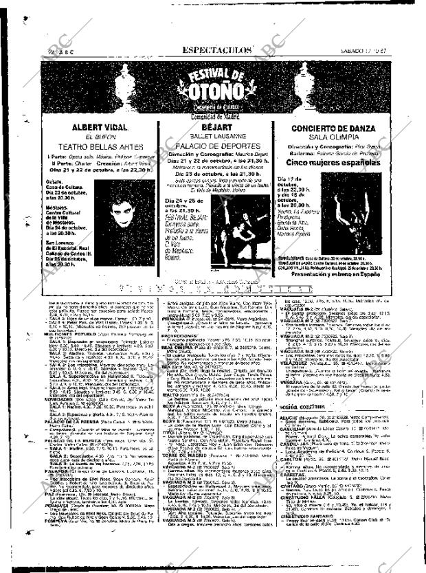 ABC MADRID 17-10-1987 página 92