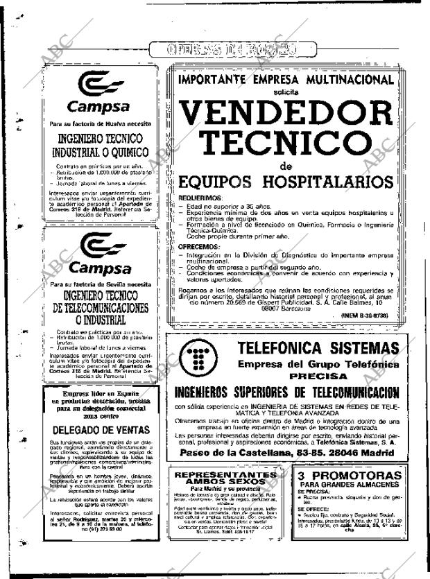 ABC MADRID 18-10-1987 página 142