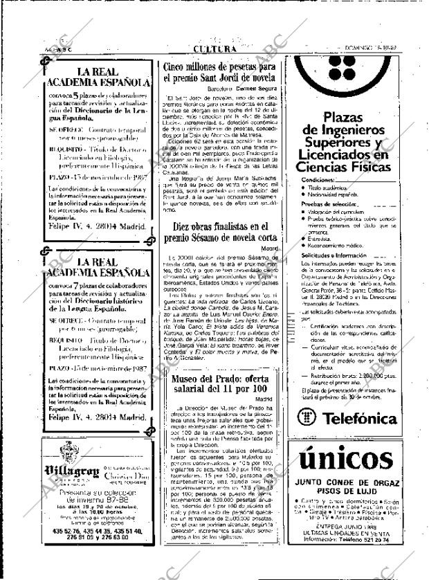 ABC MADRID 18-10-1987 página 64