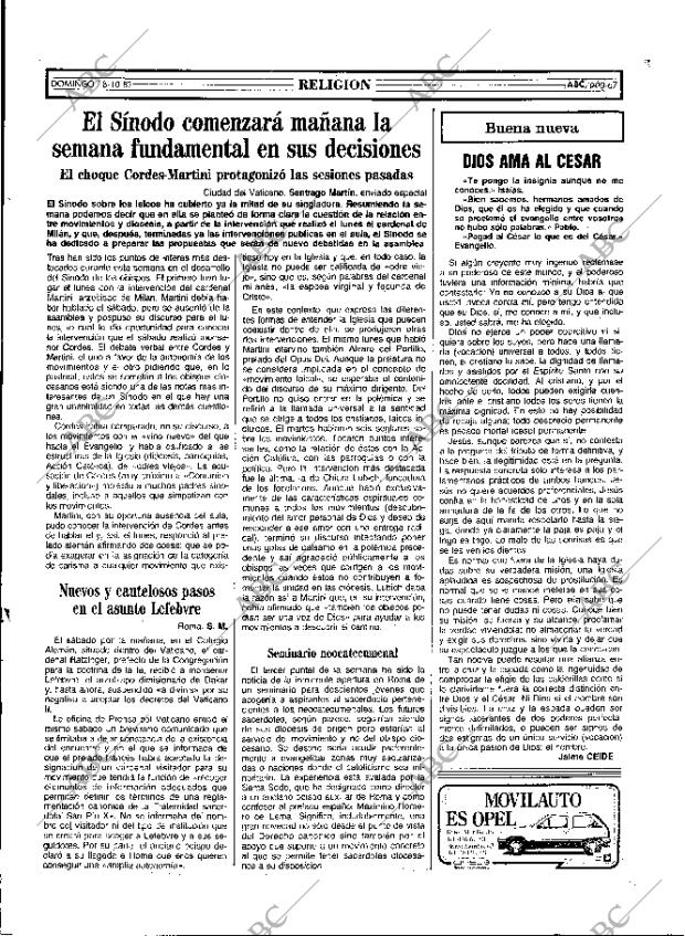 ABC MADRID 18-10-1987 página 67