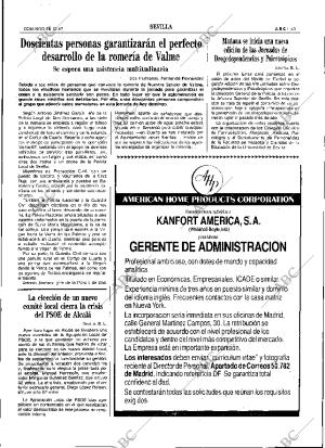 ABC SEVILLA 18-10-1987 página 43
