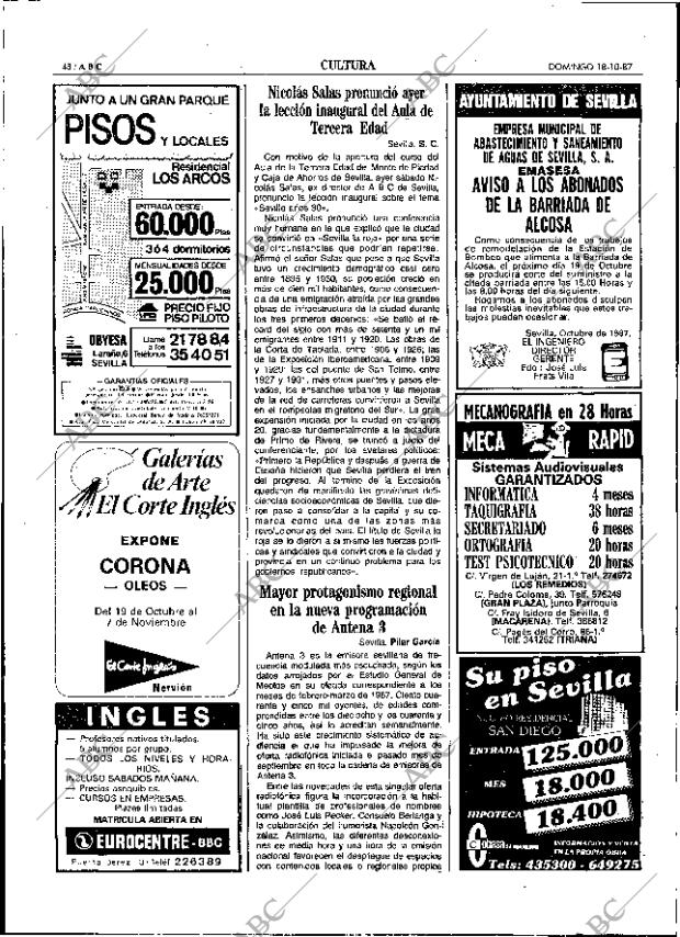 ABC SEVILLA 18-10-1987 página 48