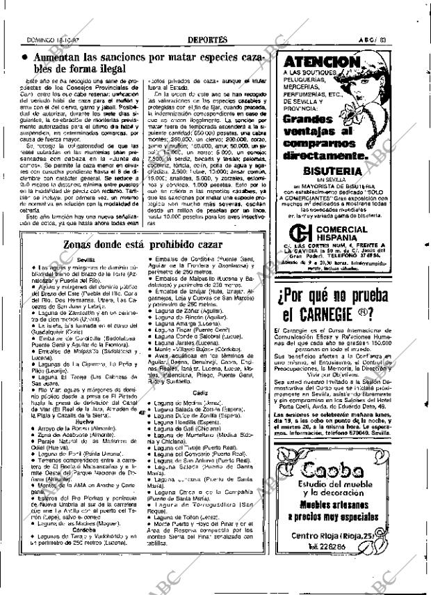 ABC SEVILLA 18-10-1987 página 83