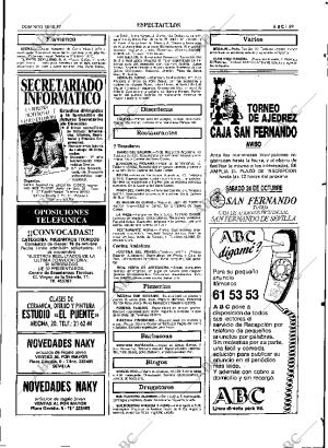 ABC SEVILLA 18-10-1987 página 89