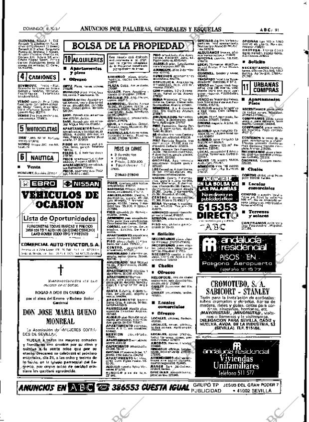 ABC SEVILLA 18-10-1987 página 91