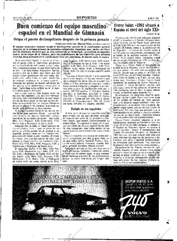 ABC MADRID 20-10-1987 página 85