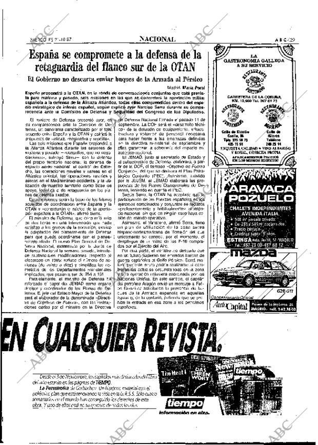 ABC MADRID 21-10-1987 página 29