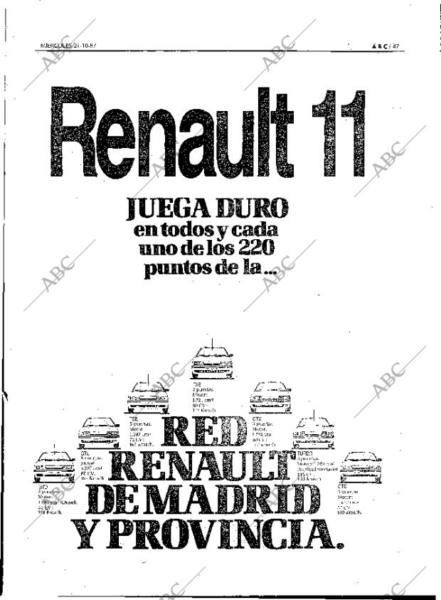 ABC MADRID 21-10-1987 página 47