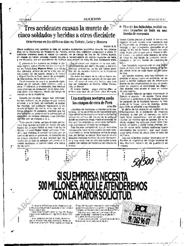 ABC MADRID 22-10-1987 página 102