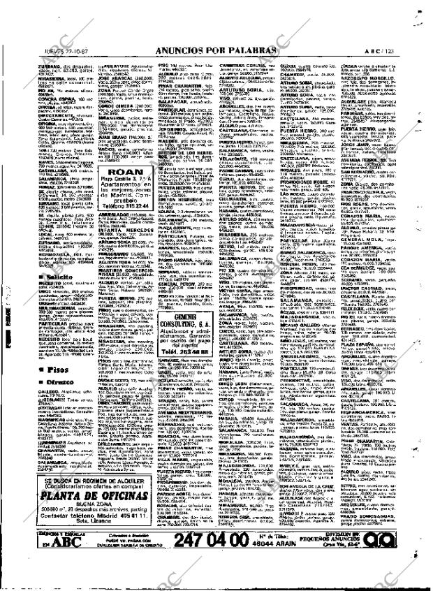 ABC MADRID 22-10-1987 página 123