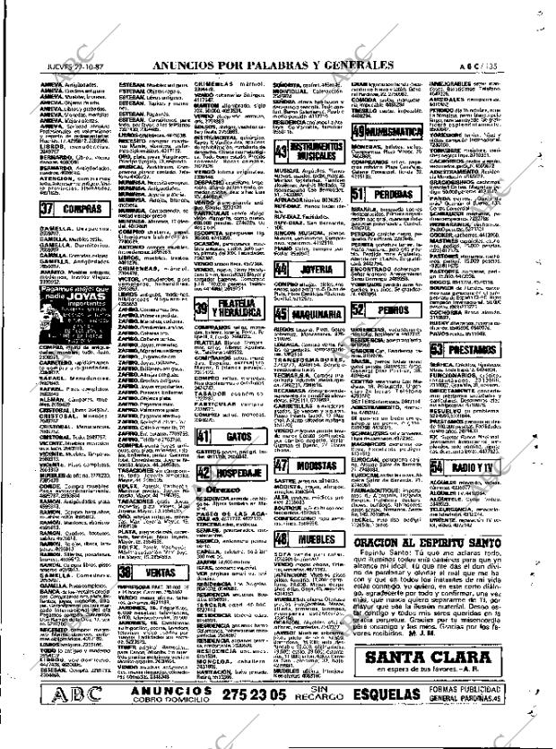 ABC MADRID 22-10-1987 página 135