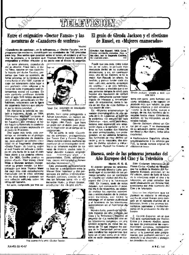 ABC MADRID 22-10-1987 página 141