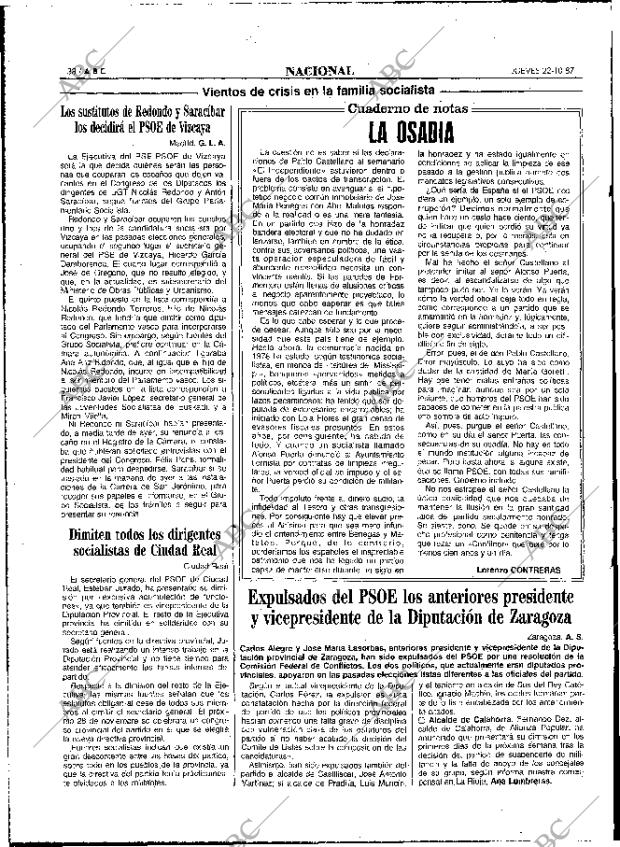 ABC MADRID 22-10-1987 página 38