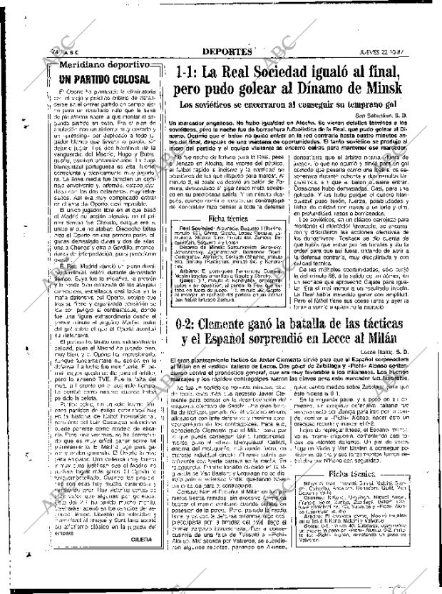 ABC MADRID 22-10-1987 página 74