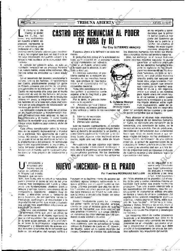 ABC MADRID 22-10-1987 página 84