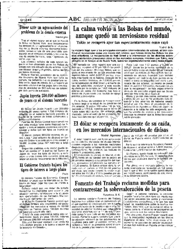 ABC MADRID 22-10-1987 página 86